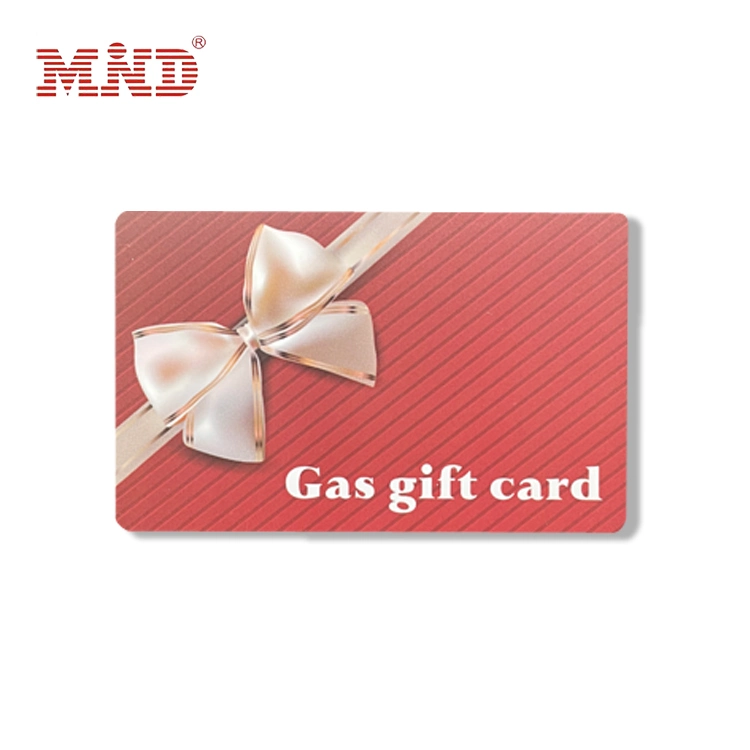 Customized Logo Virtual Gas Station Credit Card for Gasoline