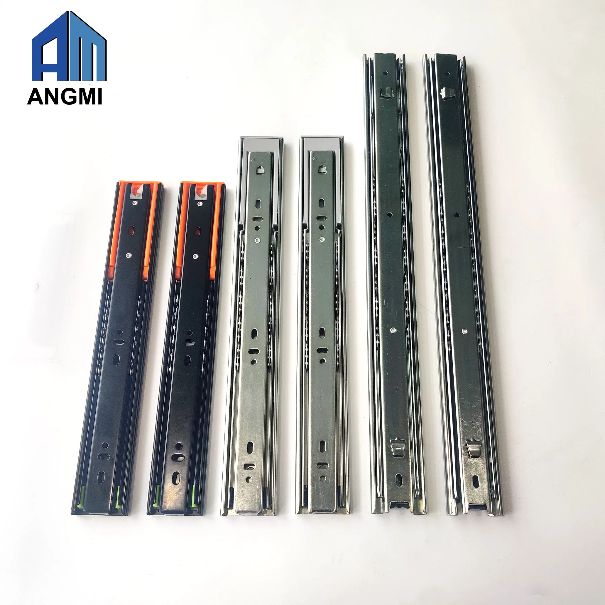 Industrial Ball Bearing Furniture Table Hardware Drawer Slides Accessories with Locking