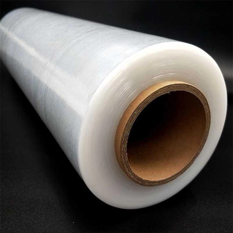 Großhandel China Palette Stretch-Film / Hand Verpackung Film Transparent Film Customized Pallet Stretch Film Kunststoff-Verpackungsfolie