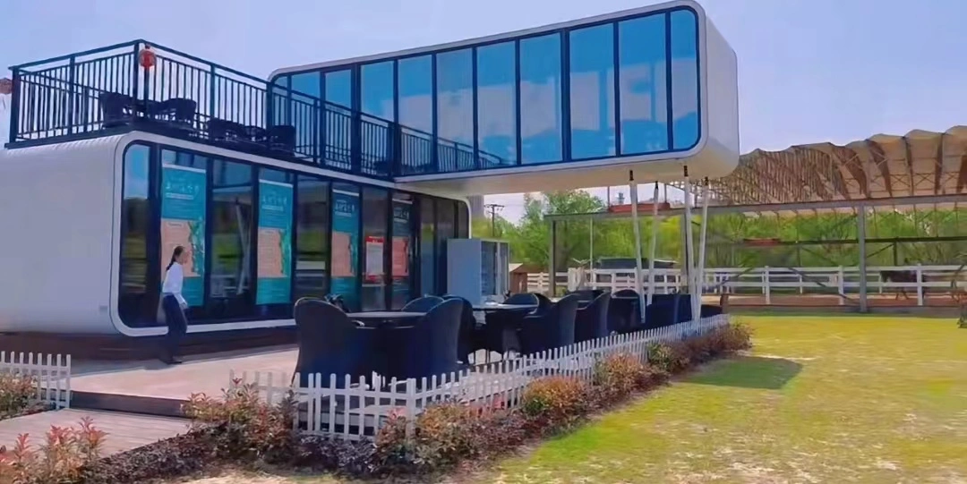 Hotel Container House Prefab Mobile Steel Structure House Home