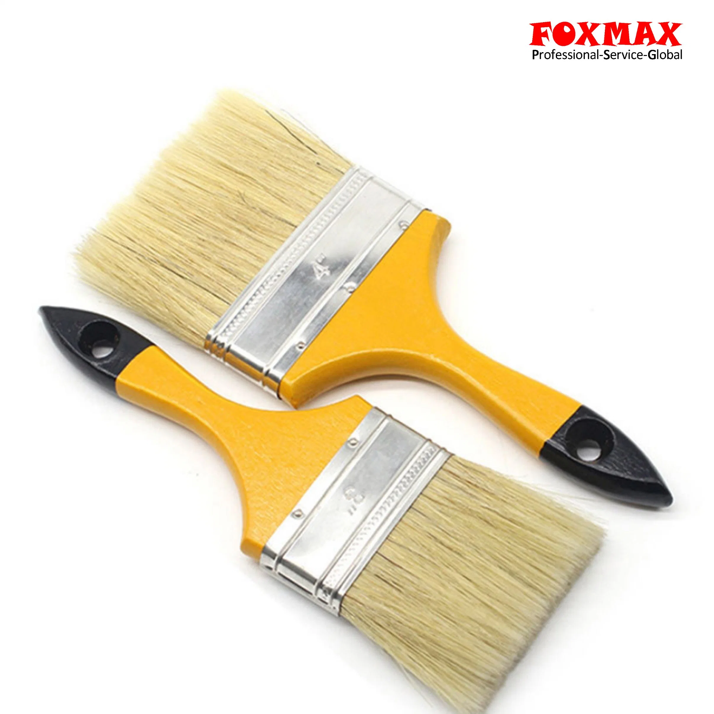 Hot Selling Pure Bristle Wooden Handle Paint Brush (FX-PB009)