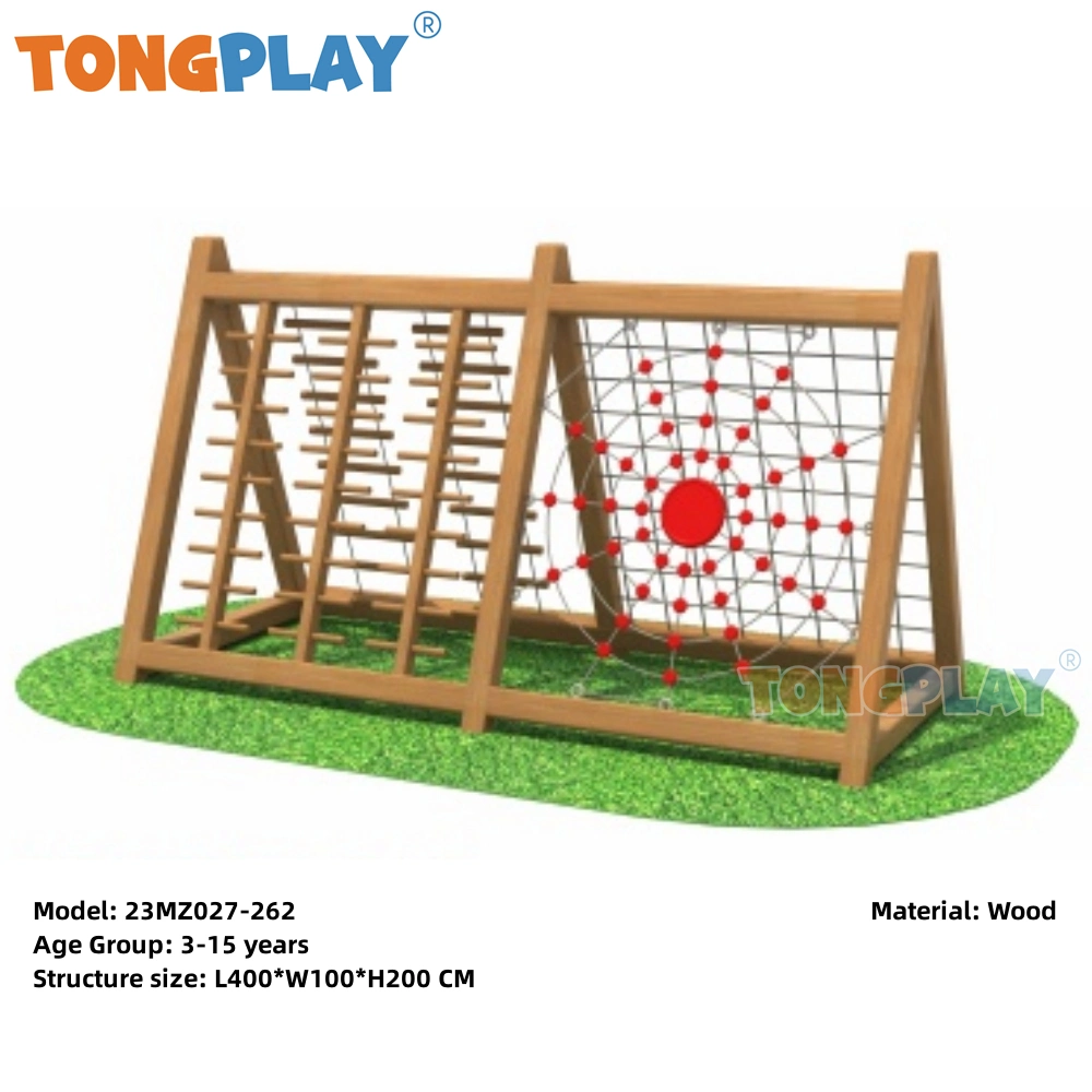 Tongplay pequeño material de seguridad de madera Interior o al aire libre Zona de juegos para niños Diversión