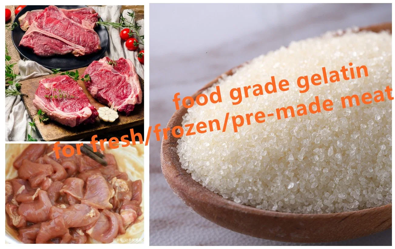 Food Grade Gelatin for Fresh/Frozen/Pre-Made Meat Product