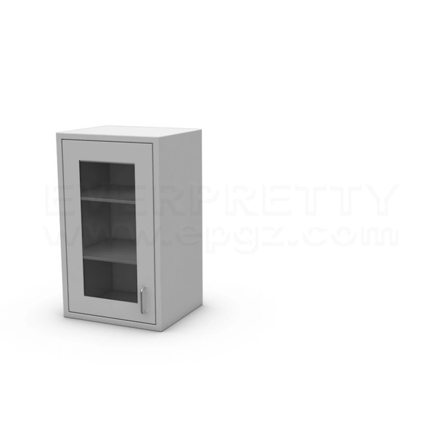 Hospital Steel Plan Swing Metal Door Filing Lab Storage Cabinets with Drawers