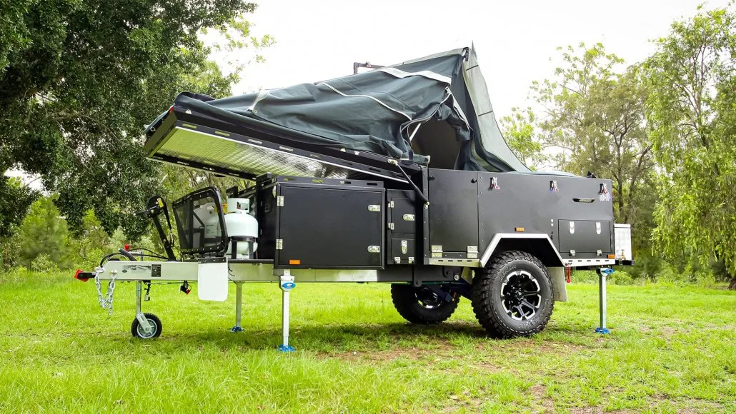 Hochwertige kleine Reise Anhänger RV Offroad Camping Anhänger Wohnwagen Zum Verkauf