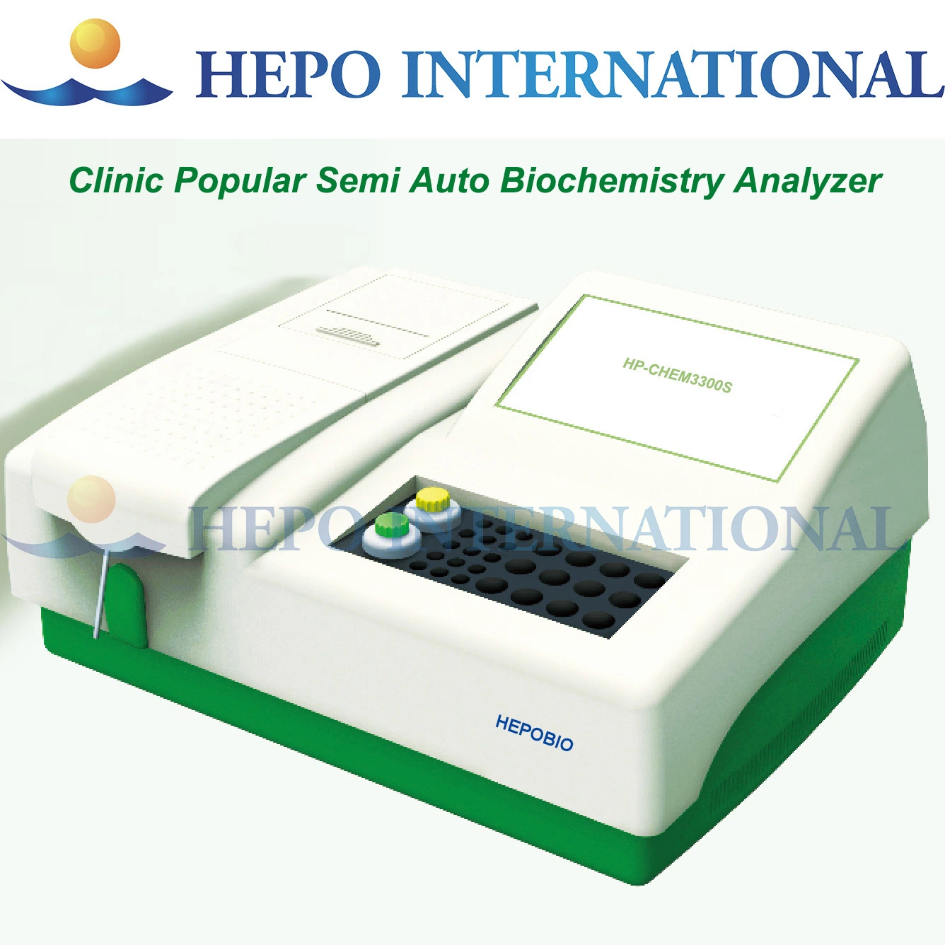 Russe logiciel Analyseur de biochimie de l'hôpital semi automatiquement