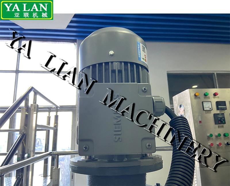 Fully Automatic High Pressure Homogenizer Mixer Alcohol Gel Hand Sanitizer Liquid Soap Making Machine Price