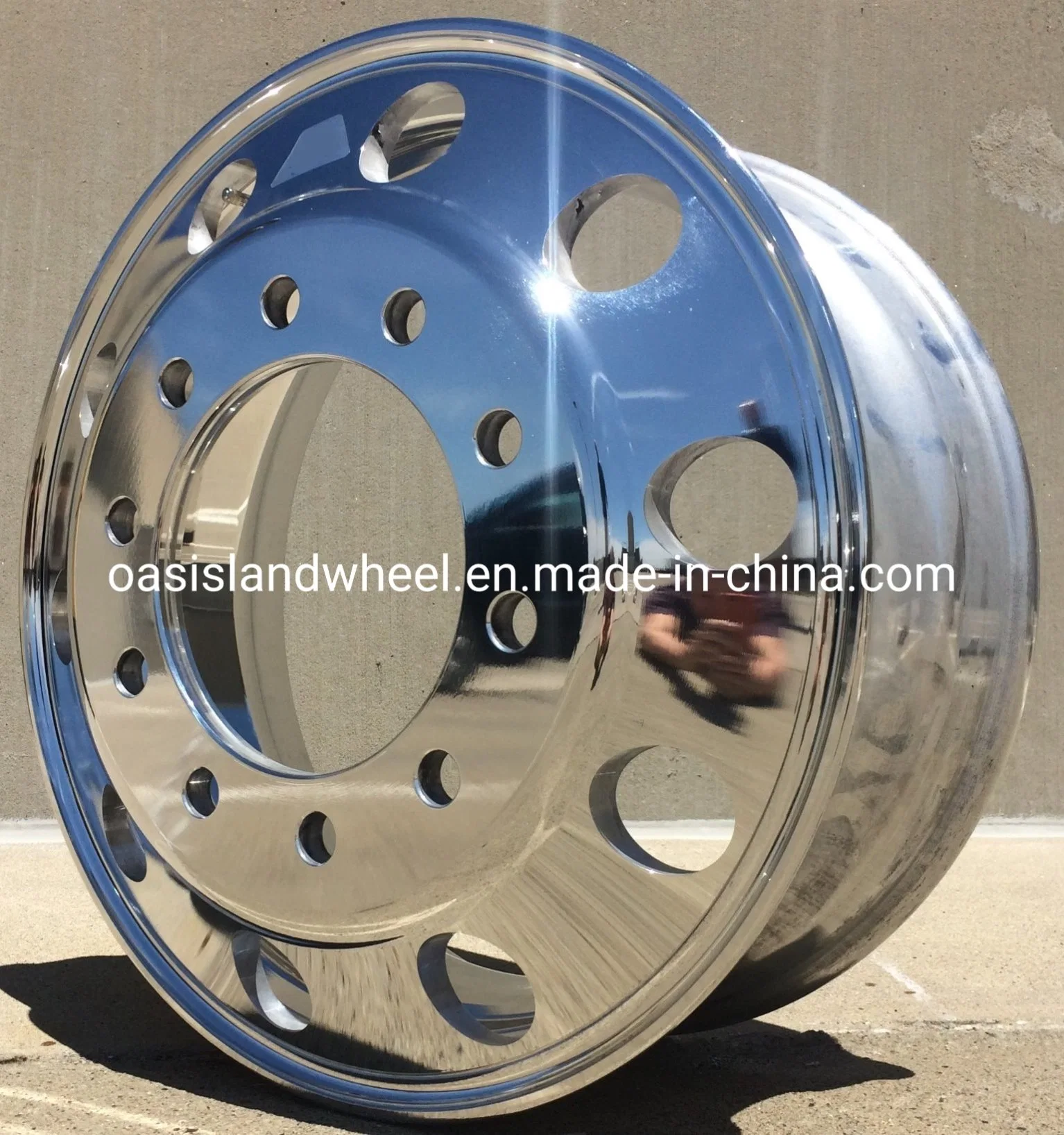 Aluminum Alloy Truck/Trailer Wheel Rims (22.5X11.75)