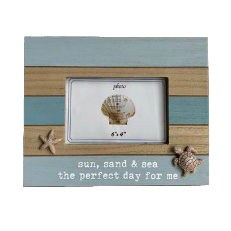 Custom Printing Home Decoration Wood Picture Frame House Shaped Photo Frame