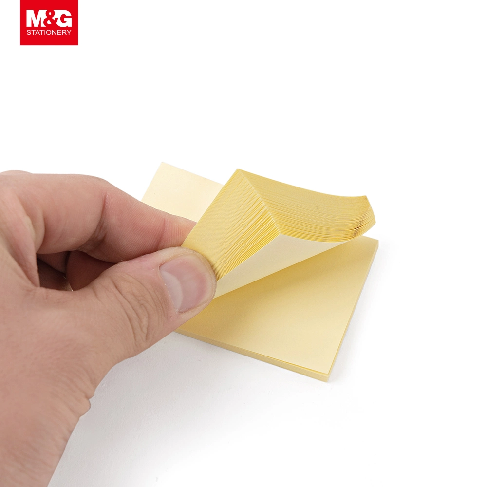 Hot Sale 3X3 100 Pages Poly Pack Sticky Notes Yellow Memo Pads