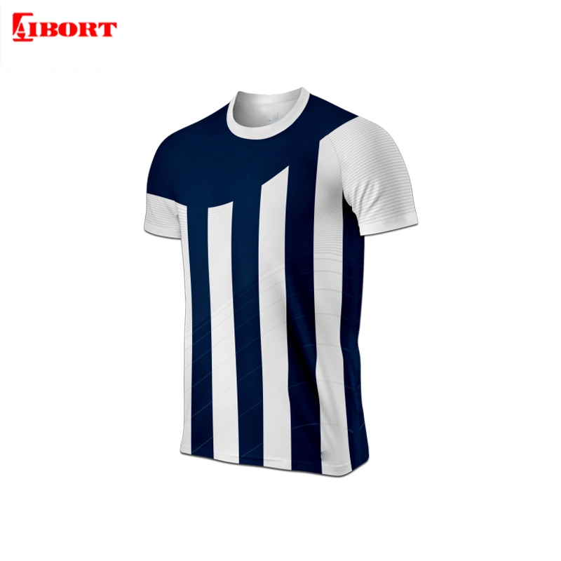 Aibort Custom 100% Polyester Sublimation Shirts Team Soccer Jersey (N-SJ06)