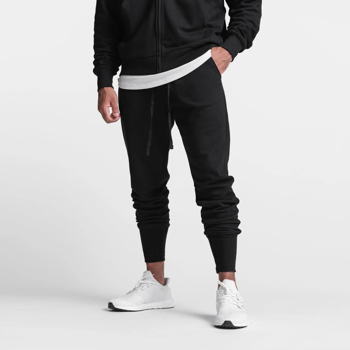 Hot Sell Fitness Jogging Gym Stacked Sweat Pants Streetwear Blank Men Unisex Sweatpants Custom Joggers Sweatpants Sports Pants