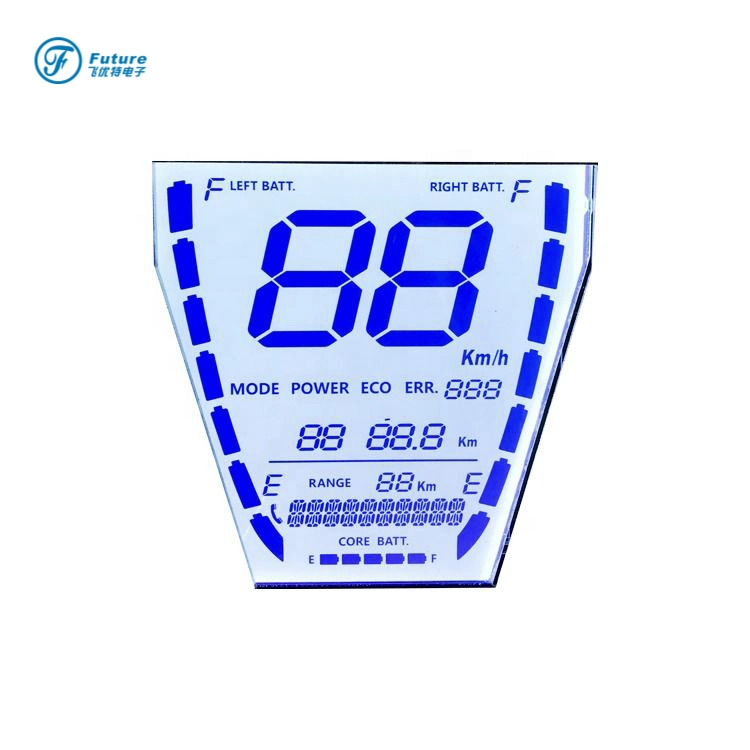 Ecrã LCD Has Motocicleta Universal Velocímetro Digital conta-quilómetros para motociclo Eléctrico de Scooter