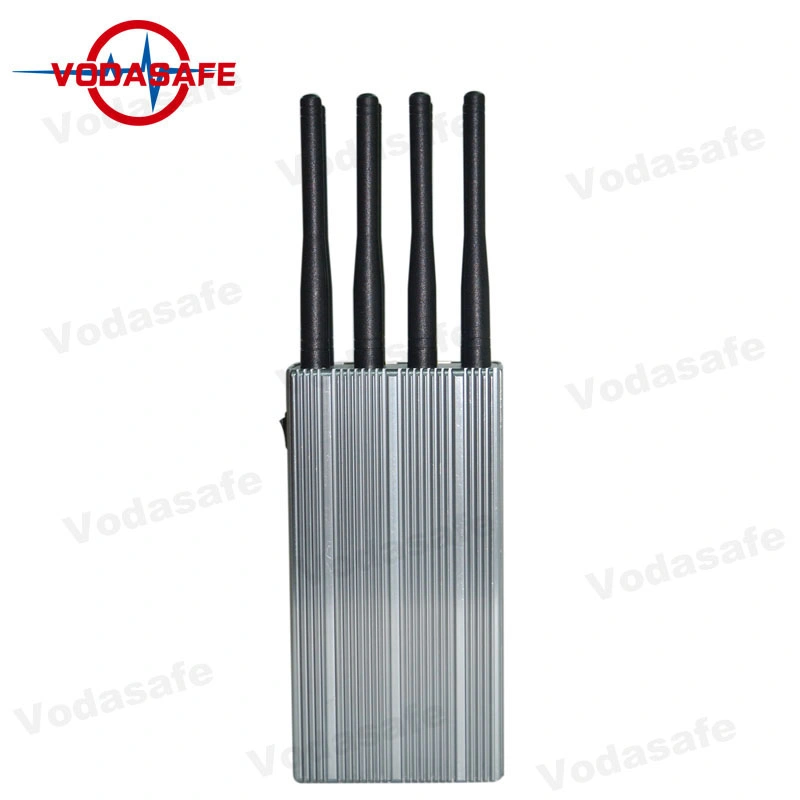 2G 3G 4G LTE WiFi VHF UHF sistema de interferencias de mano Interferencia de señal de 30 metros