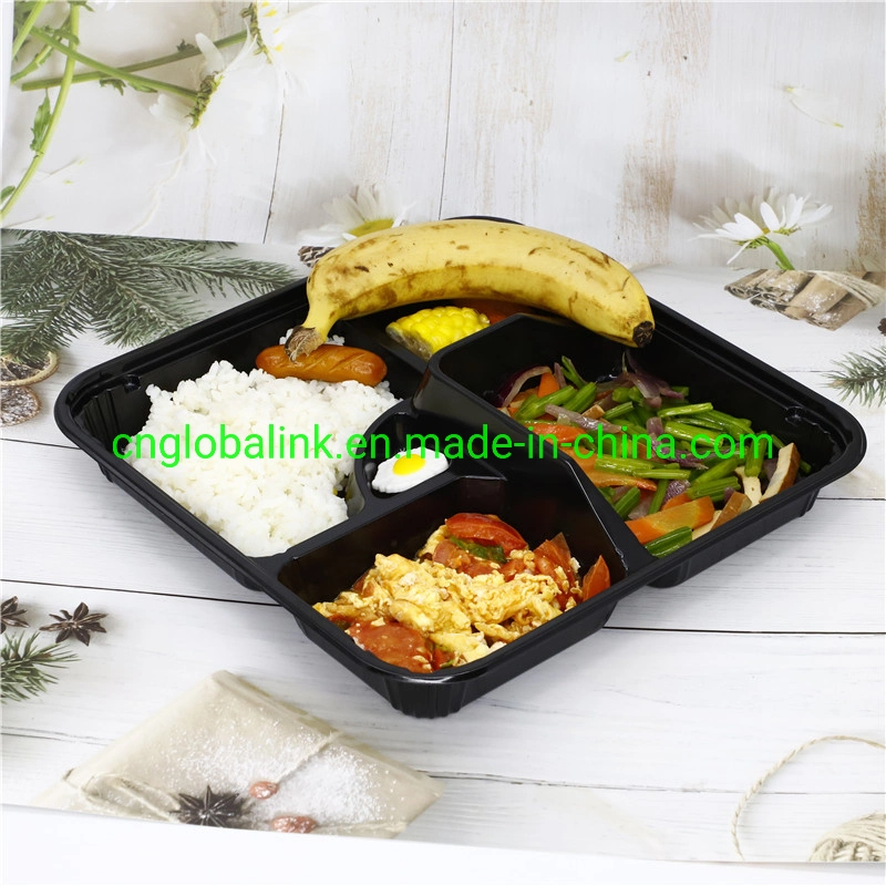 Food Packaging Container Plastic Packaging Container Fast Food Take Away Food Container 1000ml