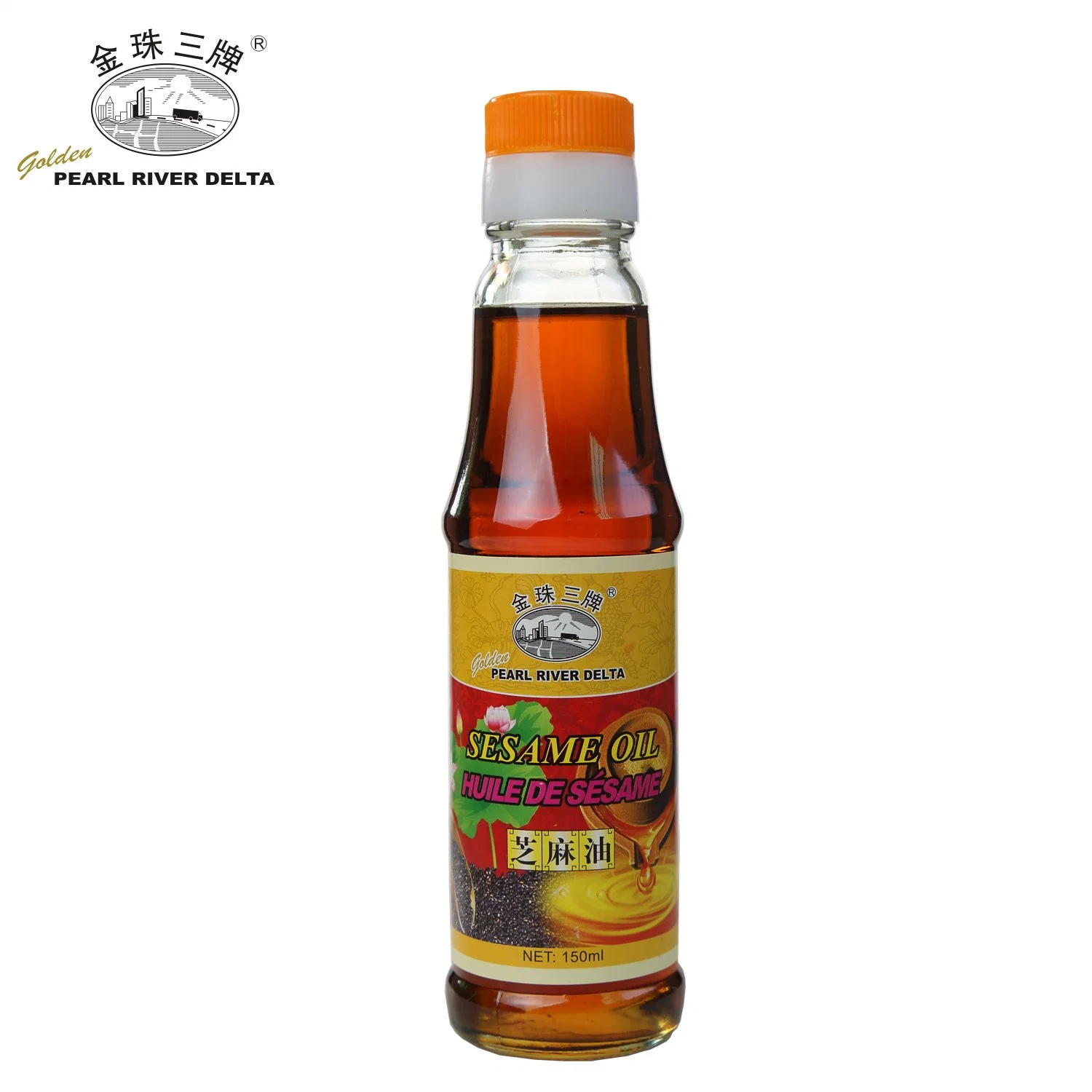 150ml Golden Pearl River Delta Natural Pure 100% Sesame Oil