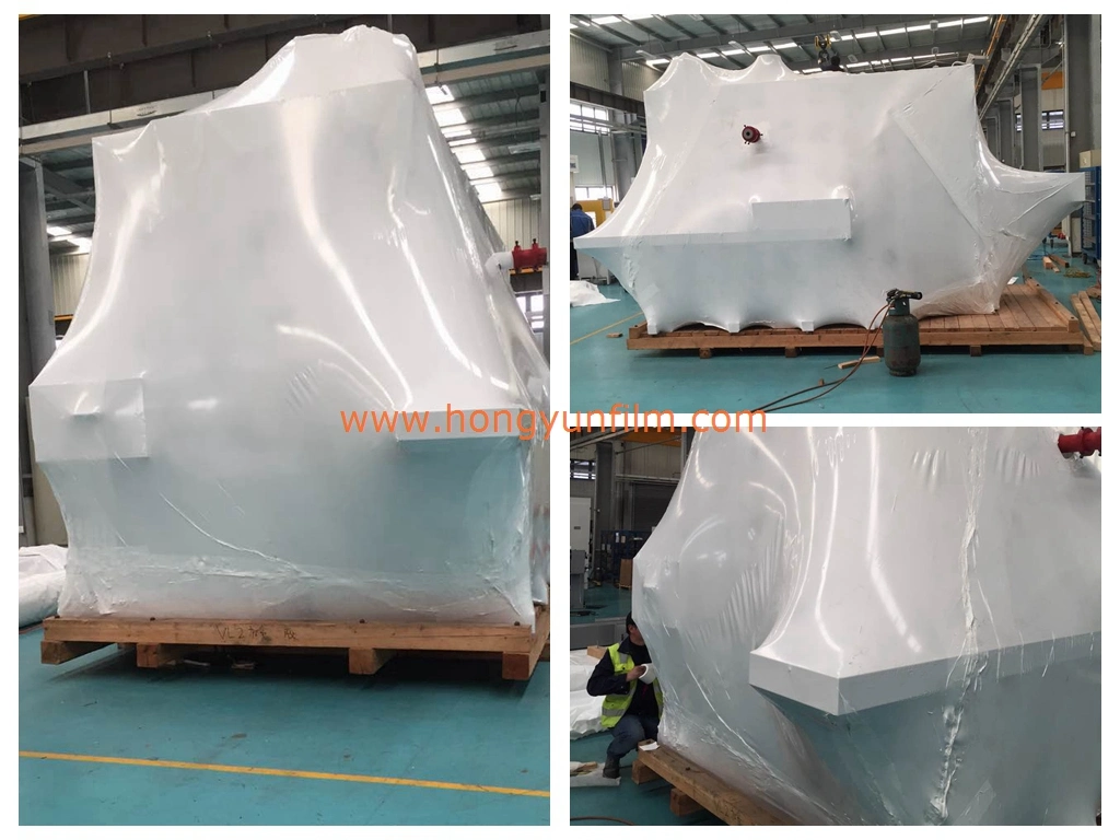 5m-12m Width Fire Retardant PE Shrink Wrap for Boats, Equipments, Construction