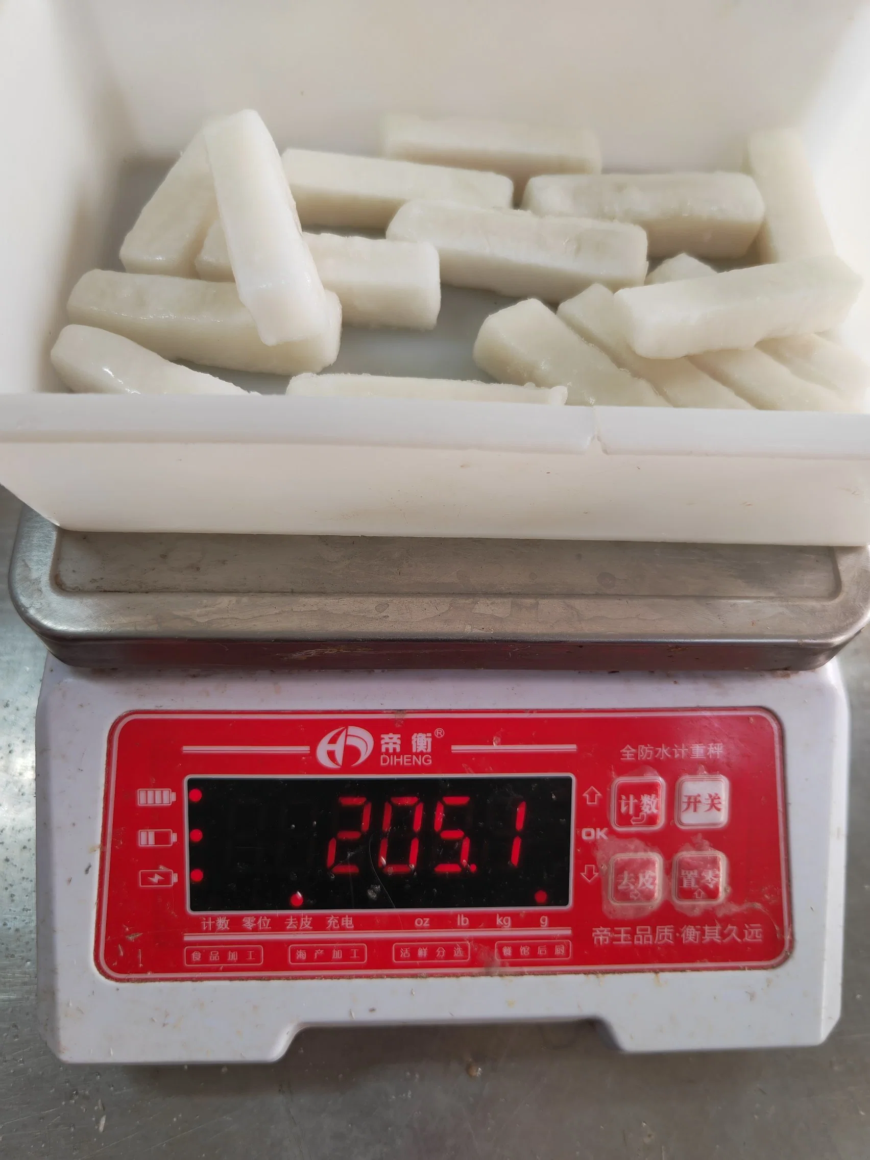 Frozen Squid Stick/Frozen Squid Strips/Gigas Strips/ Illex Strips/Broken Rings/Calamari/Calamar/Calmar/Pota