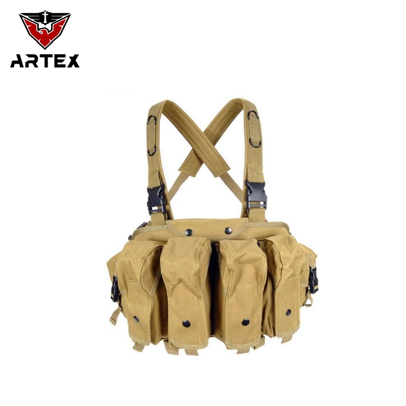 Outdoor Vest Lightweight Quick Release Combat Training Tactical Chest Hanger Tactical Magazine Bag