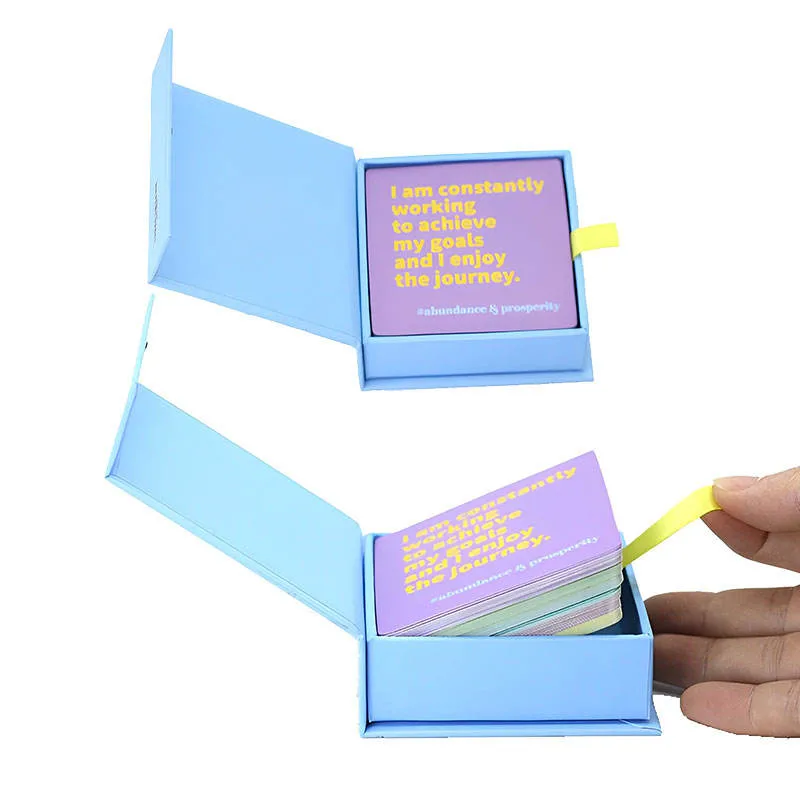 Rainbow Card Psychology Make-a-Wish Cards Casual Party Games Memory Cards for Kids