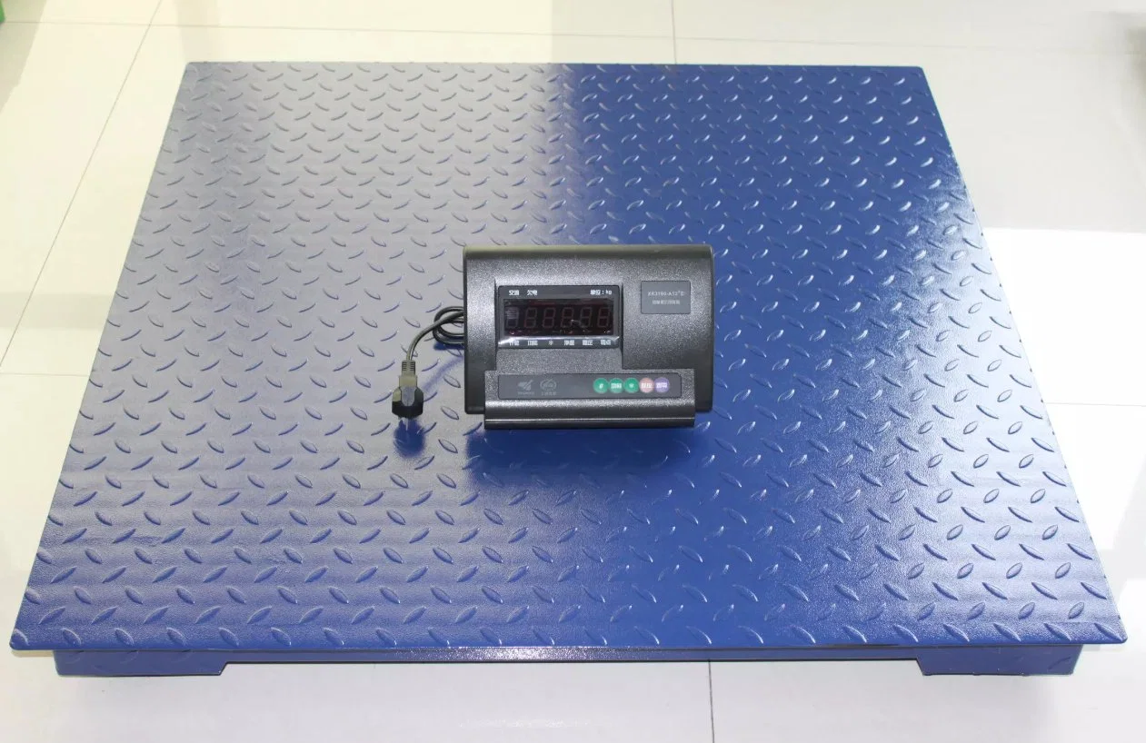 1000kg-5000kg Digital Checkered Platform Floor Balance Scale