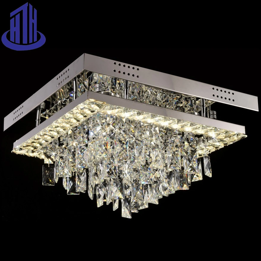 LED Moderne Luxus Square/Round Crystal Pendant Kronleuchter Deckenleuchte (8289)