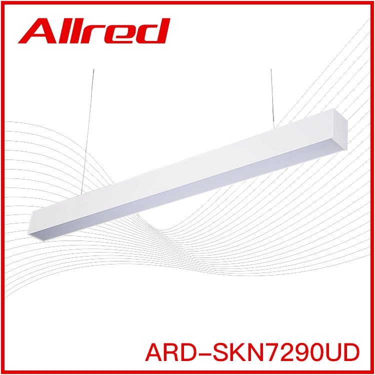 Professional Brightness Luminous Soft Color Lamp Public Lighting Places Subways Airports Hospital Lighting Seamless Linkable Wholesale/Suppliers LED Linear Pendant Light