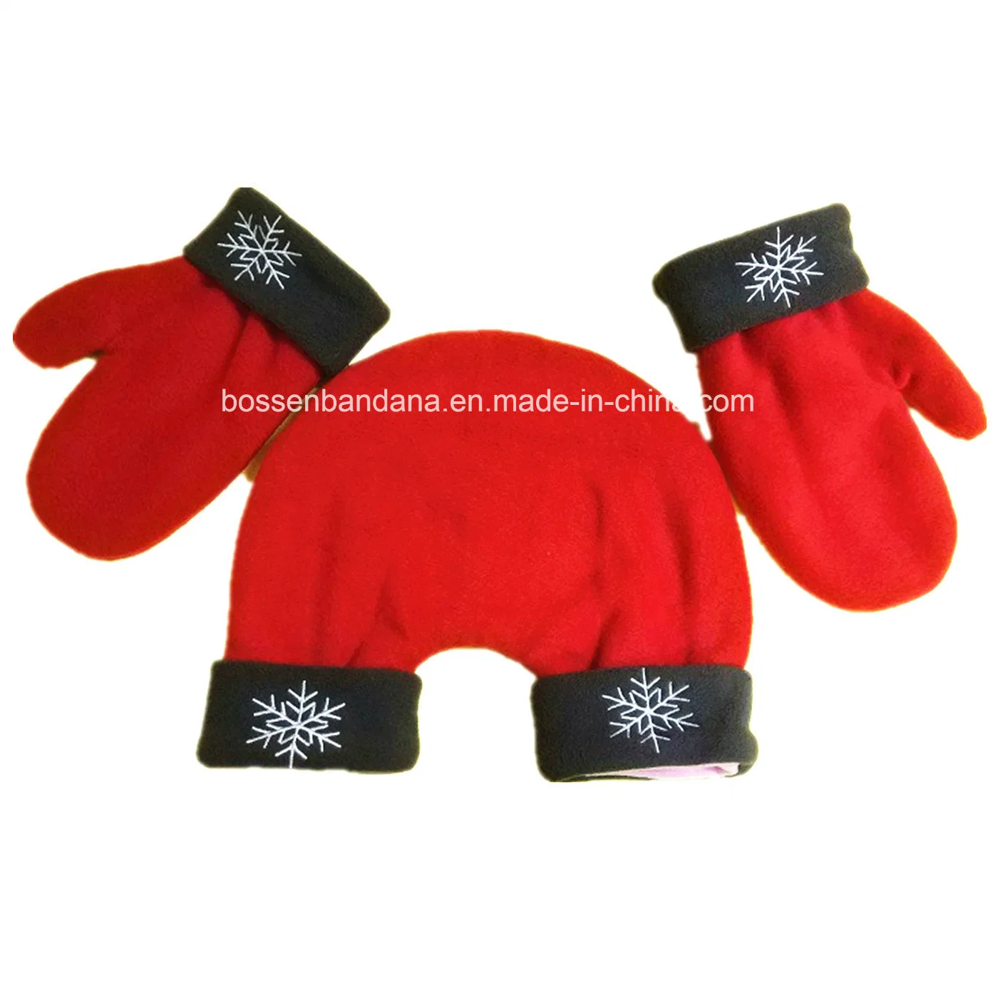 OEM Customized Logo Embroidered Polar Fleece Pair Gloves Lovers Gloves Manufacturer