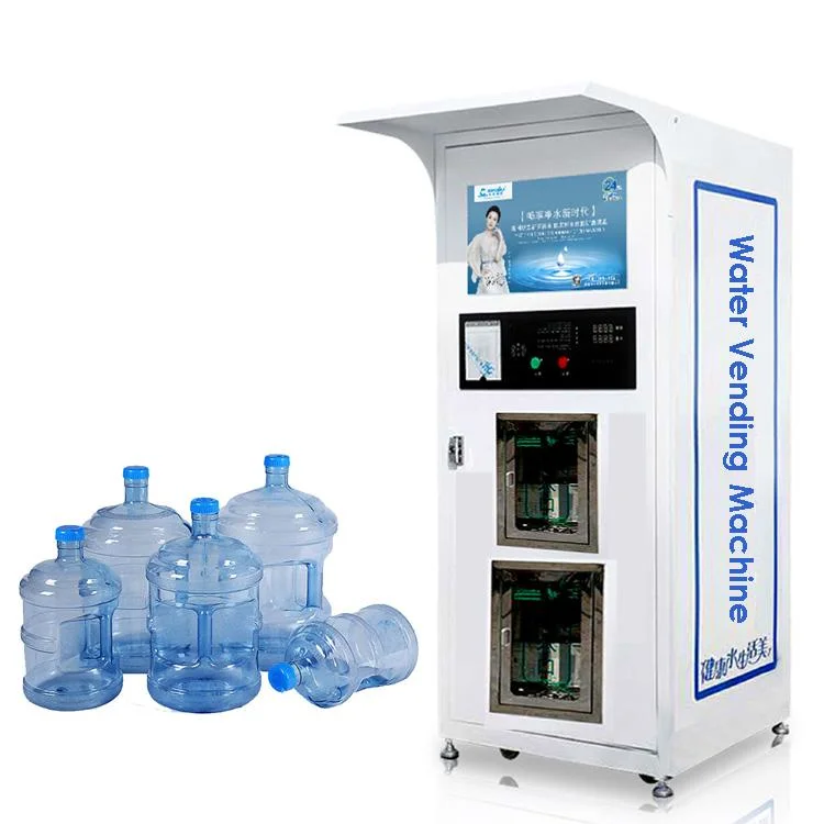 5 Gallon botella al aire libre Reverse Osmosis máquina expendedora de agua para Residencias