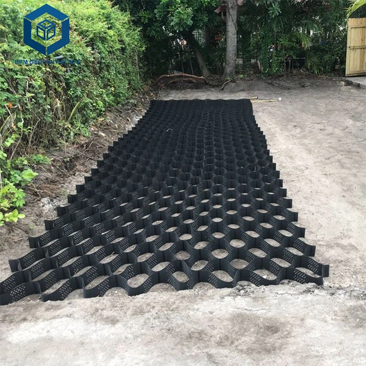 HDPE Geocell protección para el canal