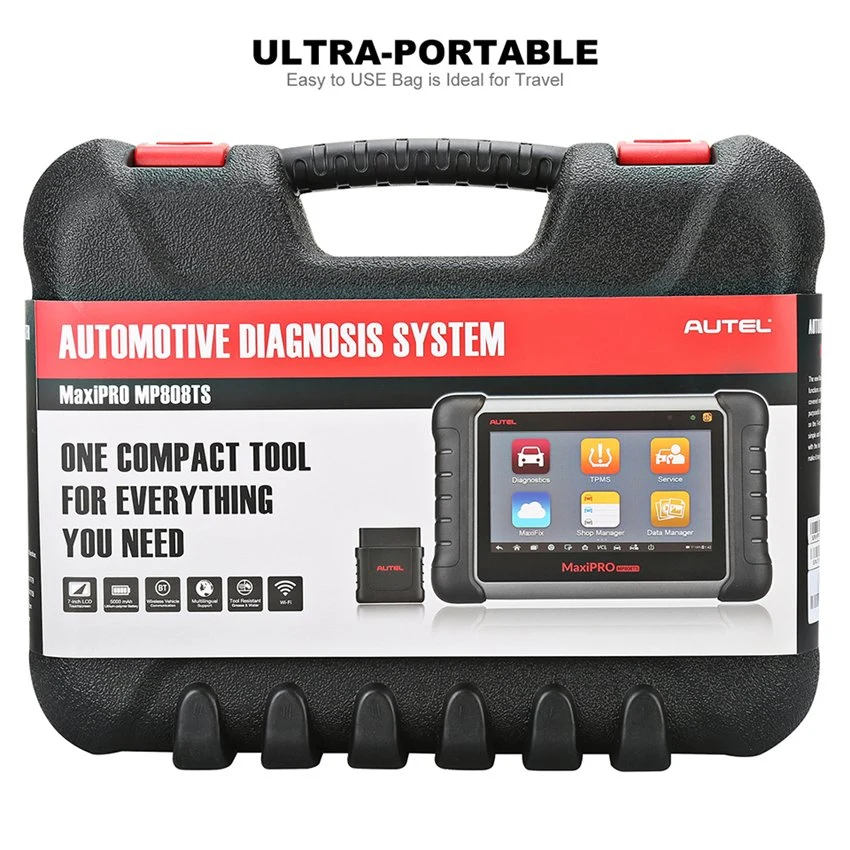 Autel MP808ts Car Diagnostic Scanner Tool ABS Bleeding and Complete TPMS Function