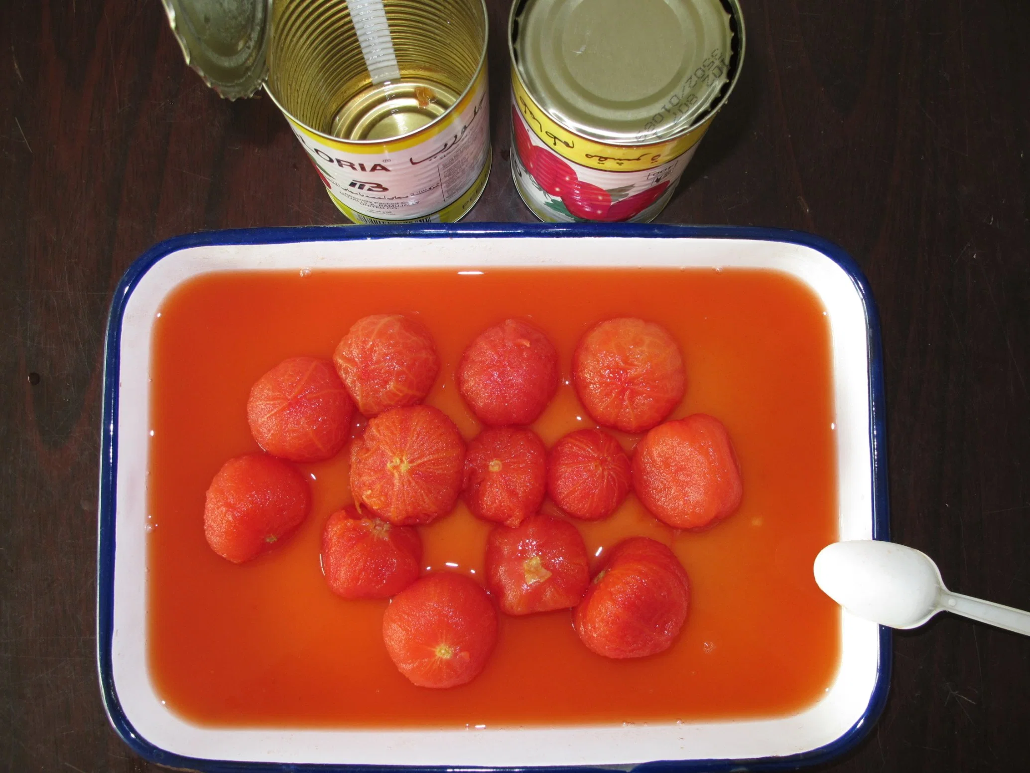 Canned Peeled Tomato Whole in Tomato Sauce