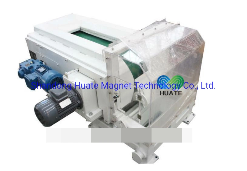 Solid Waste Eddy Current Separator Plastic Glass and Nonferrous Metal Separation