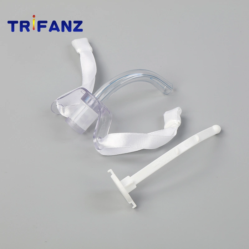 Medical Supply PVC Tracheostomy Catheter with Soft Cuff