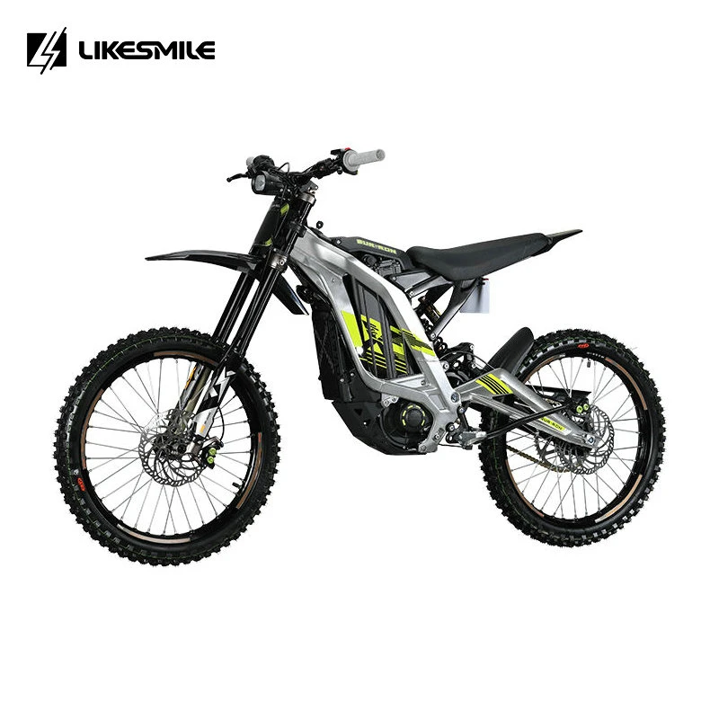 Light Bee X Dirt Ebike 6000W Long Range Powerful MID Motor Full Susptitaniumotorcycle Electric Bike
