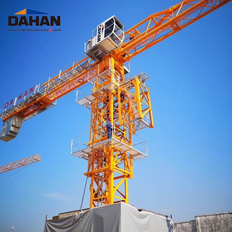 Dahan Tower Crane 150-200m 8t Flat Top Tower Crane Hot Selling Global Crane Manufacturer Tower Crane