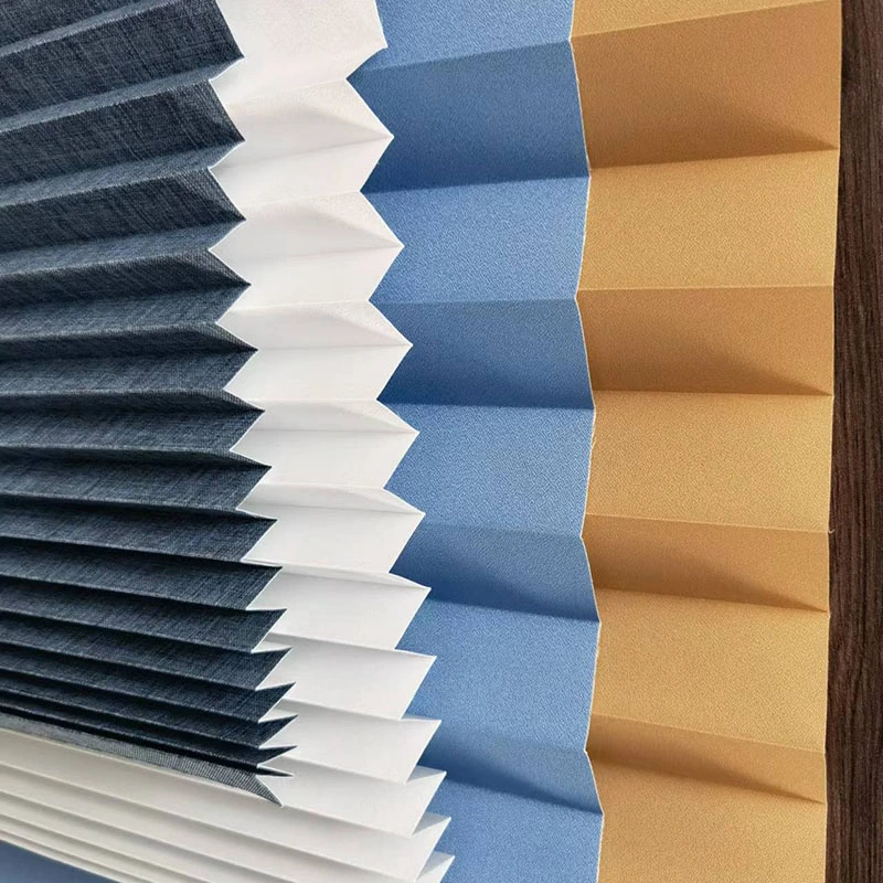 UV-Blocking Pleated Blinds Fabric for Sun Protection