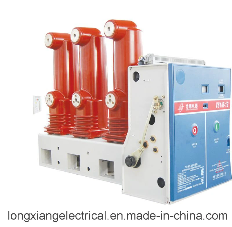 VIB1/R-12 Indoor HV Embedded Poles Type Vacuum Circuit Breaker with Lateral Operating Mechanism