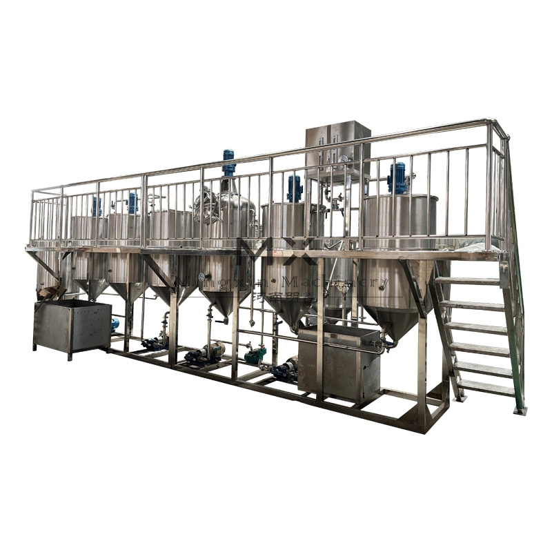 Small Refining Machine Large and Medium Edible Oil Refining Equipment