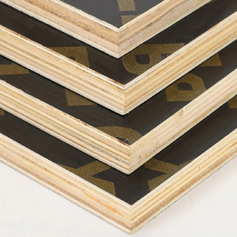 China Timber Supplier Concrete Formwork Film Faced Shuttering Plywood for Construction Material with 4&prime; *8&prime; Standard Size