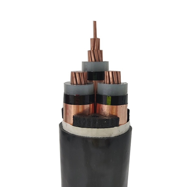 10кв 22 кВ средневольтное Cu XLPE ПВХ-изоляция SWA бронетанковое Цена кабеля питания для подземных работ