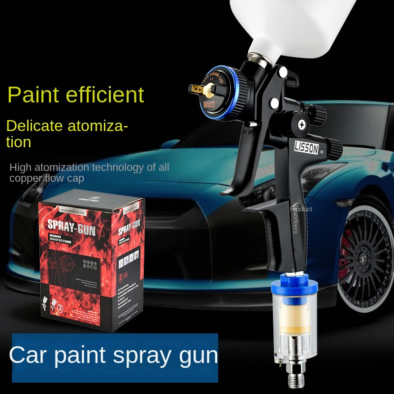 Professional Mini Air Brush Spray Gun Pneumatic Airbrush Sprayer Alloy for Leather Painting Paint Tool Pistola