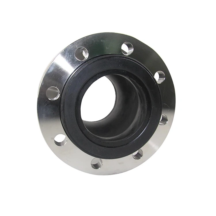 EPDM/NBR Single Ball Flexible Rubber Joint with Flange