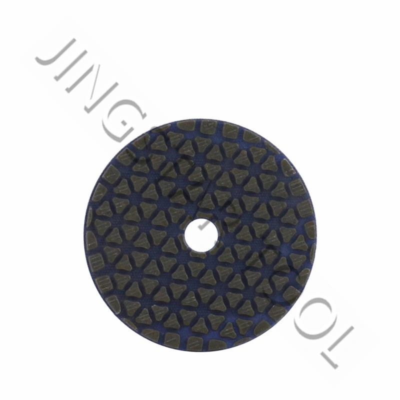 Diamond Resin Bond Dry flexible Polishing Pad para mármol de granito Piedra artificial