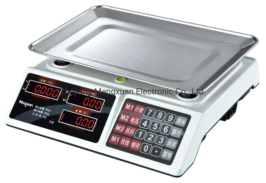 30kg Digital Retail Weighing Price Computing Electronic Scale