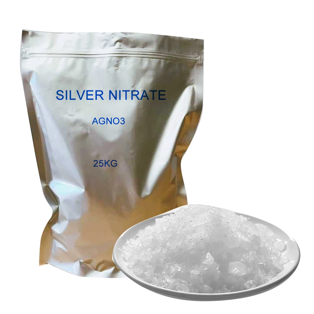 Puro de alta 61-88 77 CAS-8 de la industria orgánica química grado para la detección de los halógenos/Halogenuros/Pseudohalides Agno3 Silver-Nitrate ONU 1493