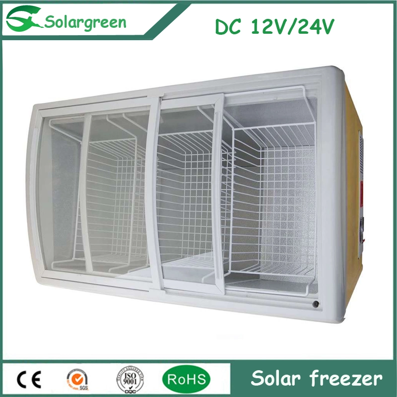 DC 12V 24V Solar Powered Deep Chest Freezer Price 558 Litres 698 Litres