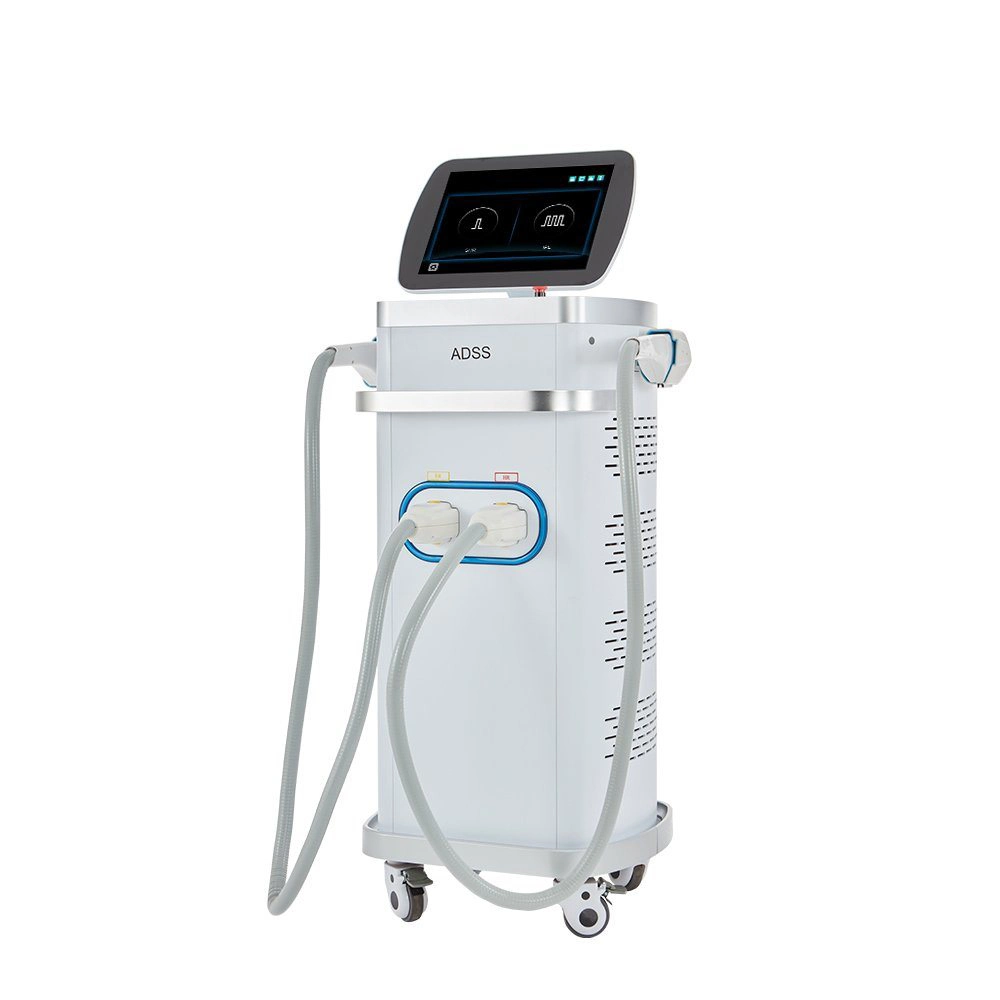 2023 IPL Ice Cooling Beauty machine lumière intense pulsée DPL Instrument de rajeunissement de la peau laser enlèvement de cheveux équipement de beauté IPL