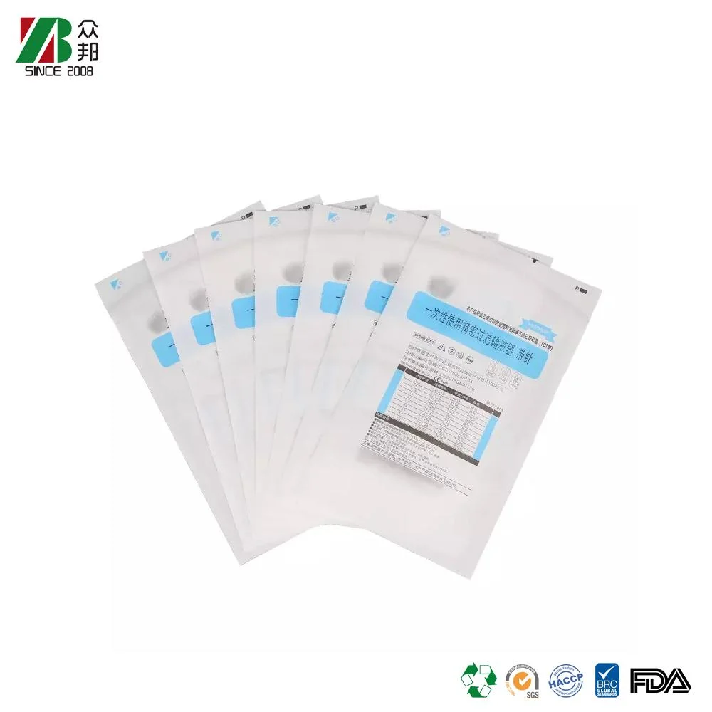 Custom High-quality Blood Collection Tube Pharyngeal Swab Blister Packing Sealing Bag