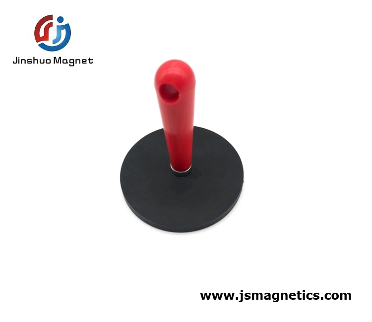 Gripper Magnet Rubber Coated Pot Magnet Handle Magnet Manufacturer